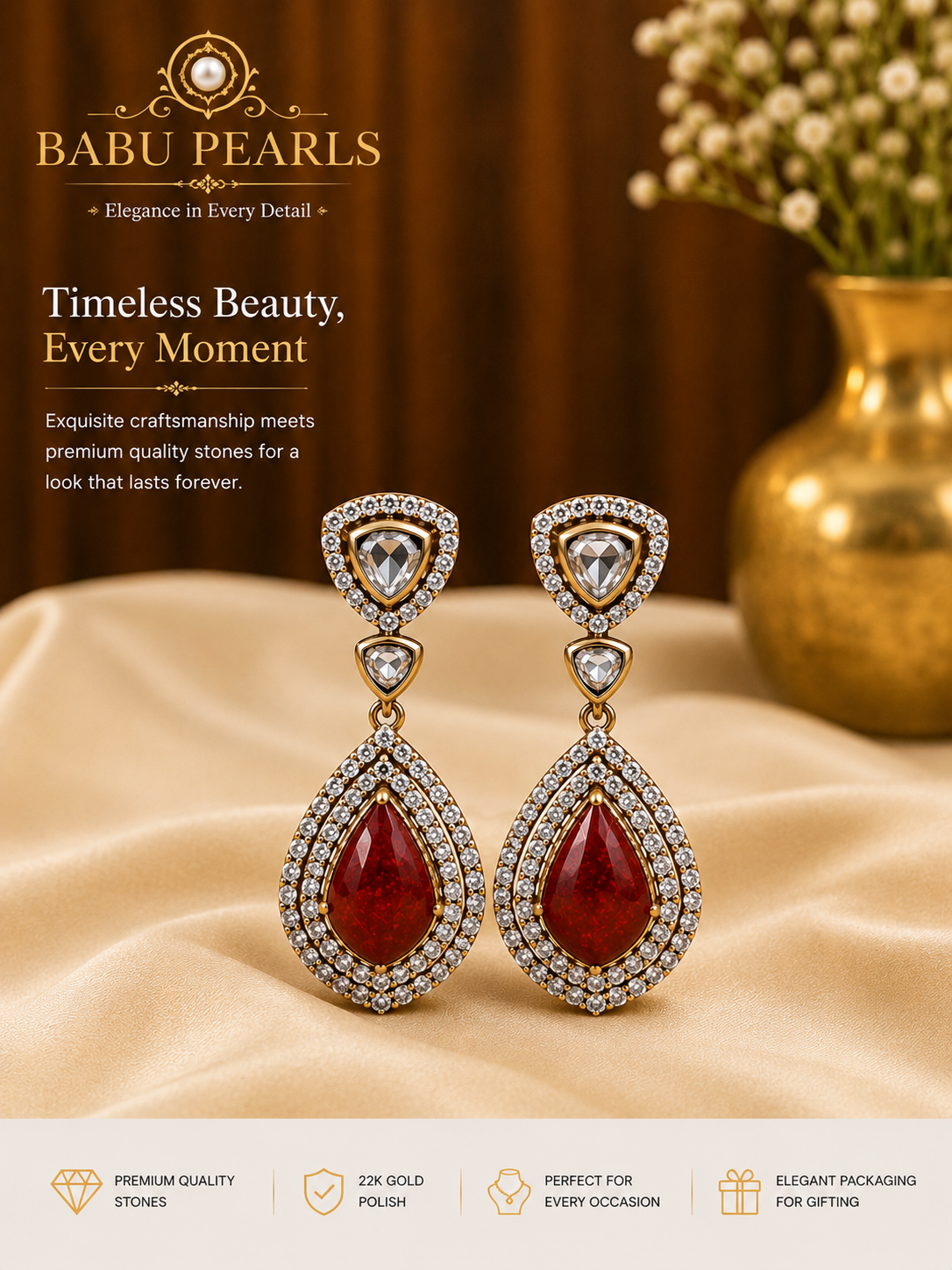 Luxury isn’t worn… it’s felt with Babu Pearls