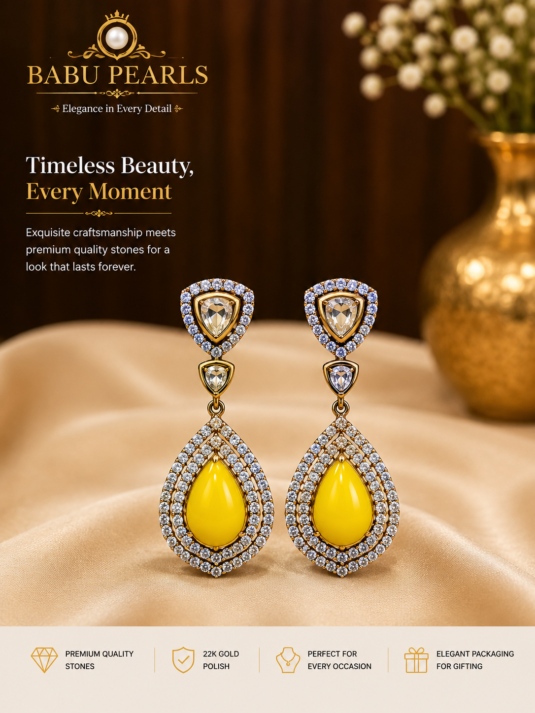 Luxury isn’t worn… it’s felt with Babu Pearls