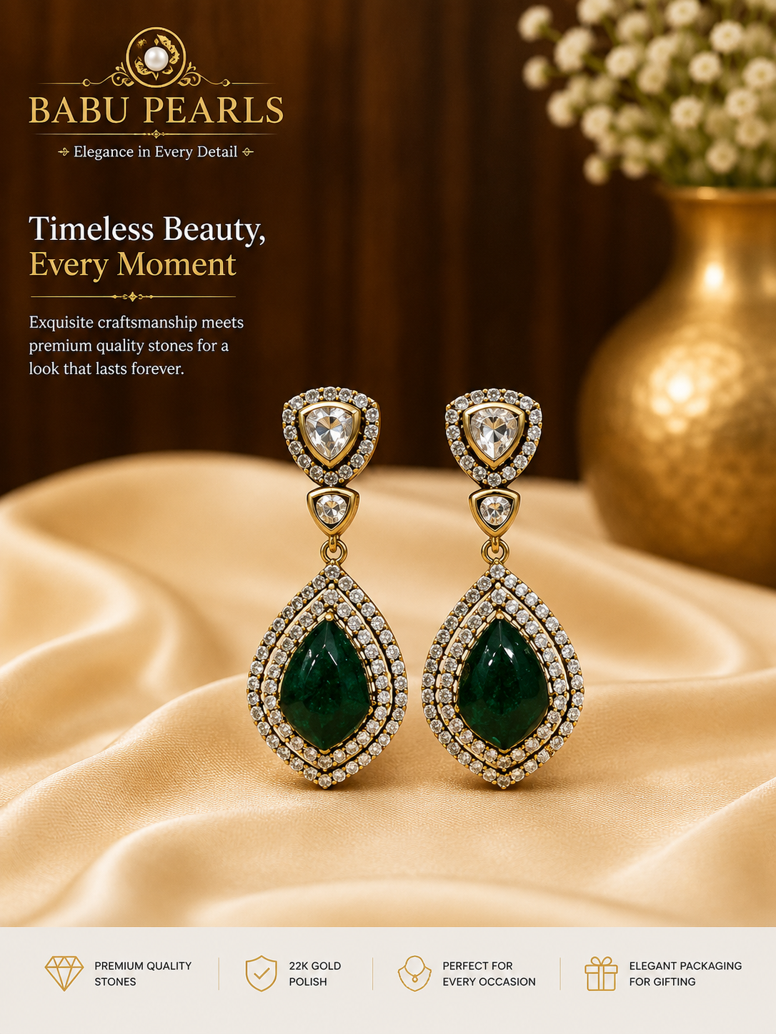 Luxury isn’t worn… it’s felt with Babu Pearls