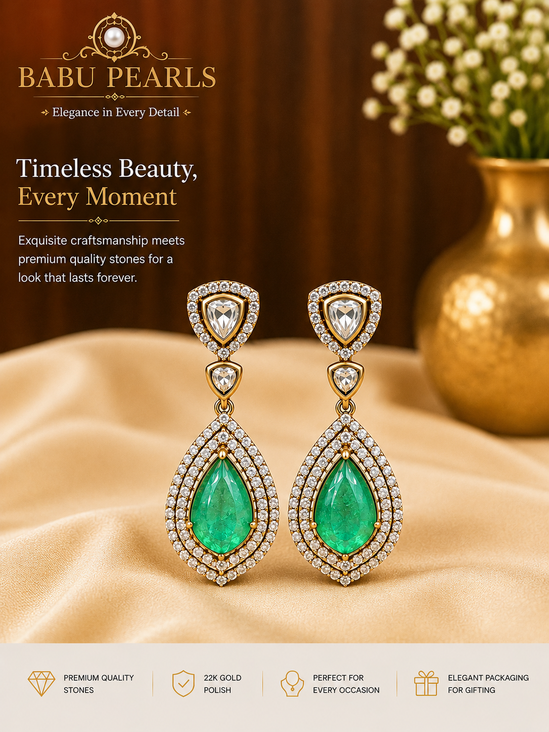 Luxury isn’t worn… it’s felt with Babu Pearls