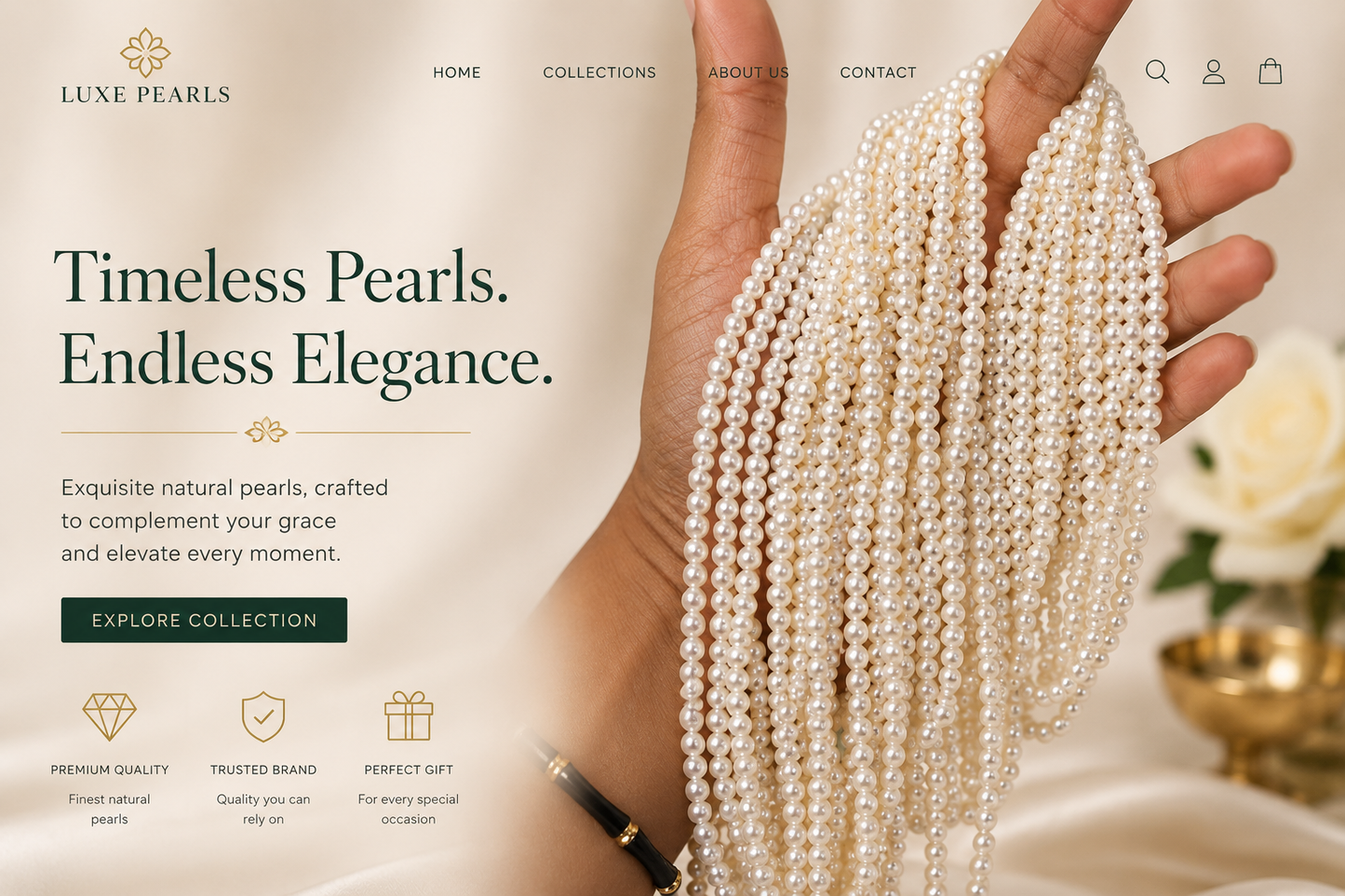 Timeless Pearl Offers 🤍 one string