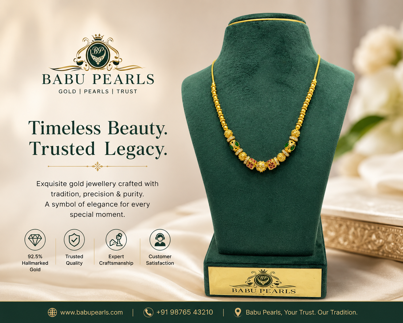 ✨ “A Perfect Blend of Tradition, Beauty & Grace.”