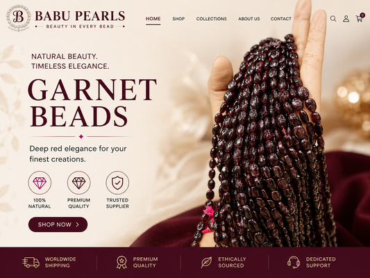 ✨ “Radiate Confidence with the Timeless Charm of Garnet.”