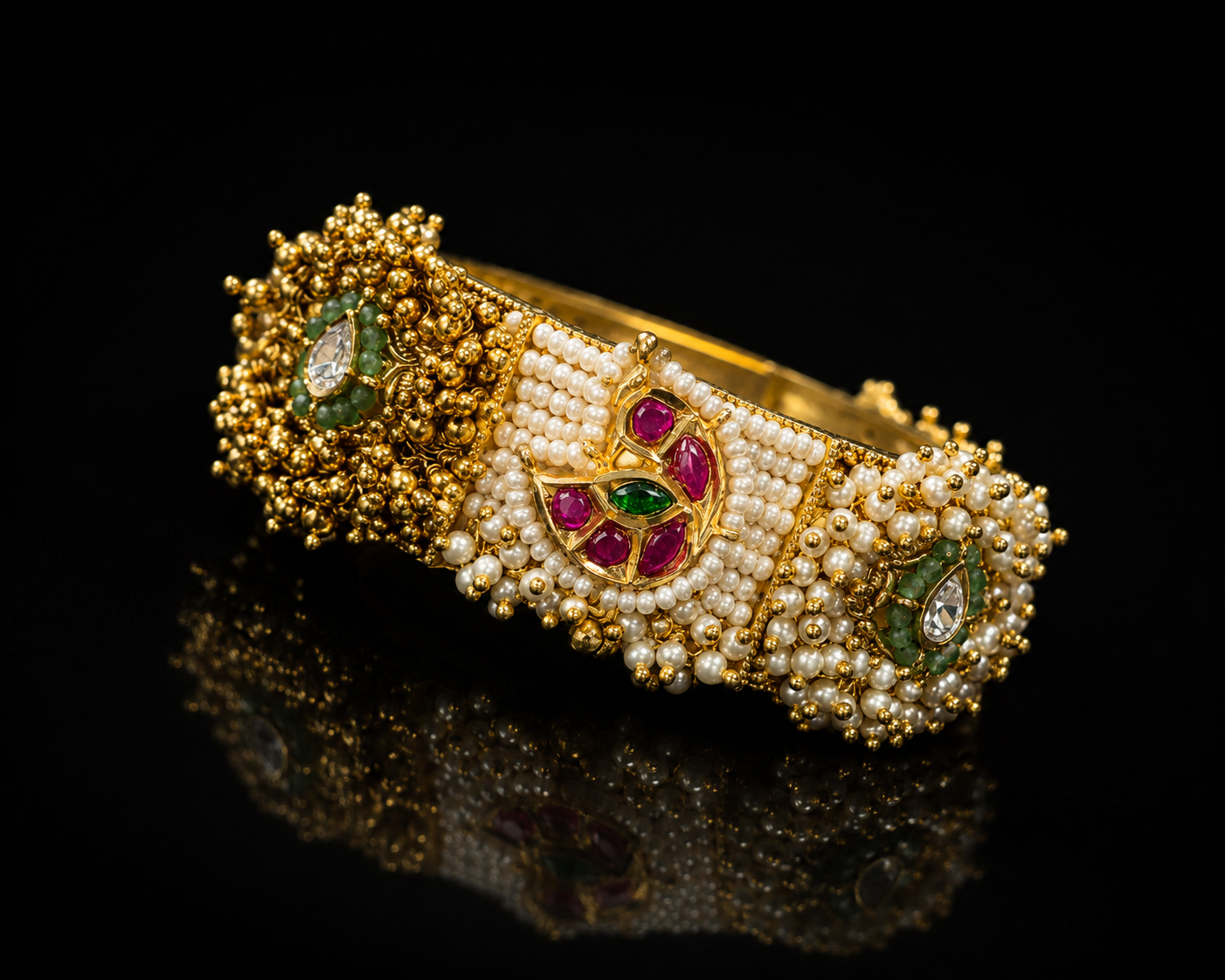 Luxury Pearl Kada Collection