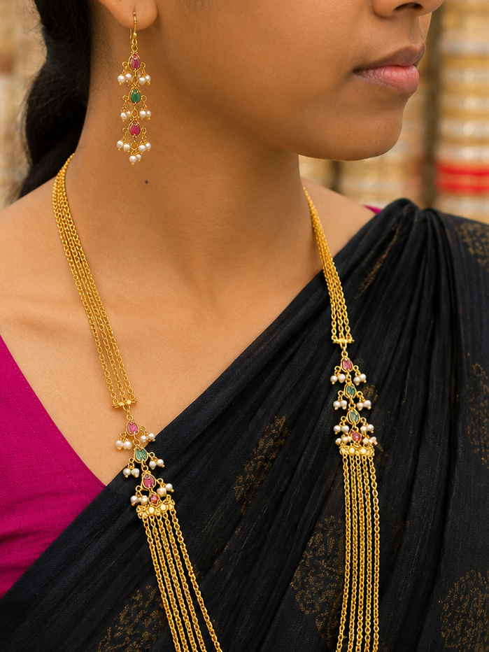 Timeless Chandraharam Elegance ✨