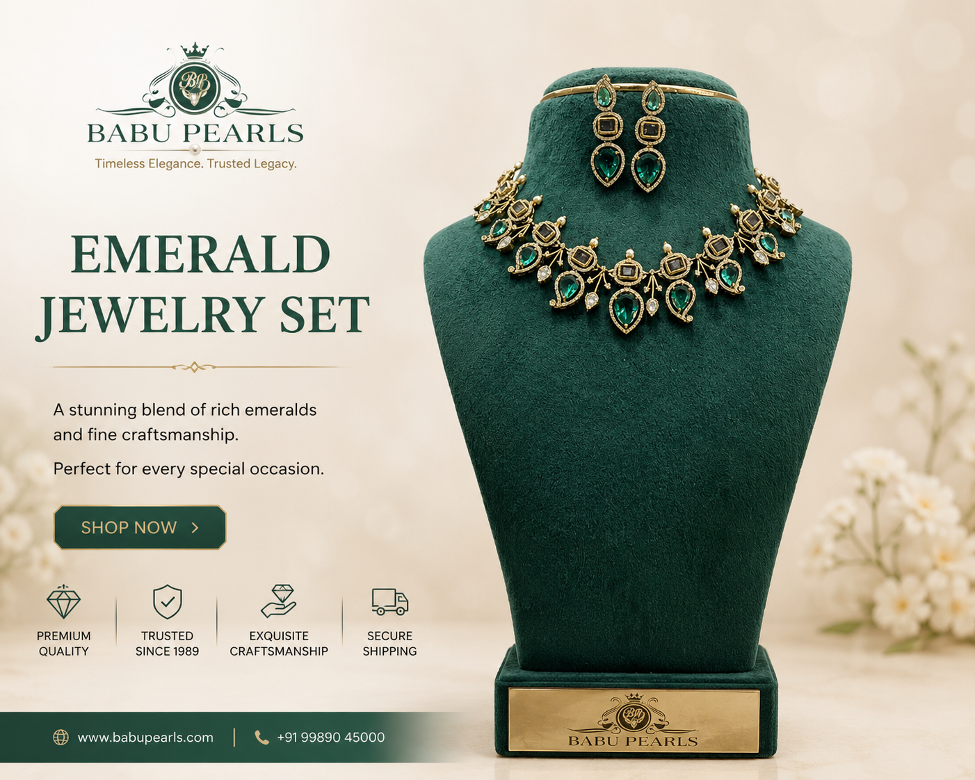 ✨ A Statement of Luxury, A Touch of Tradition.
