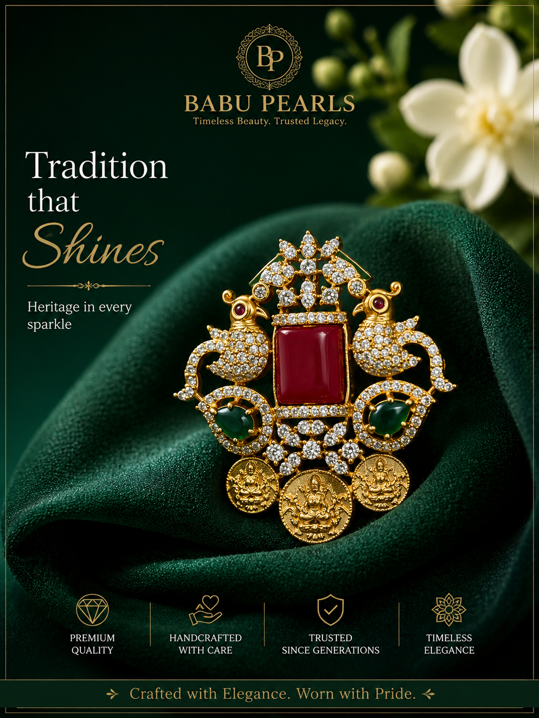 ✨ “Wear a Legacy. Shine with Pride.”