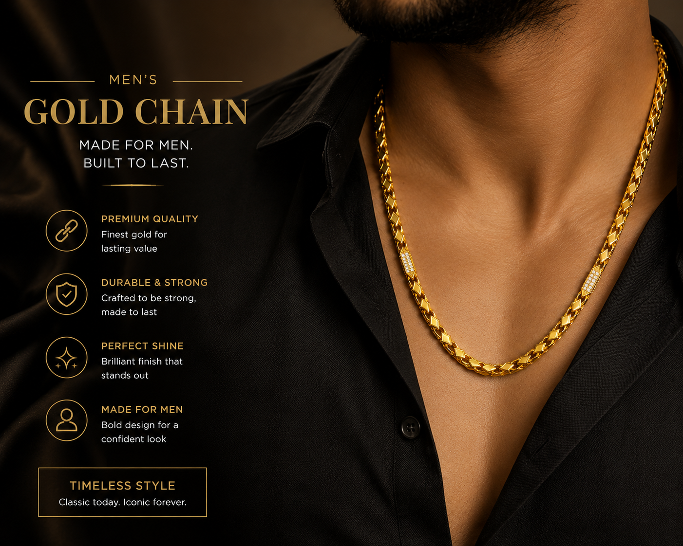 * ✨ Style That Speaks Success men Chain