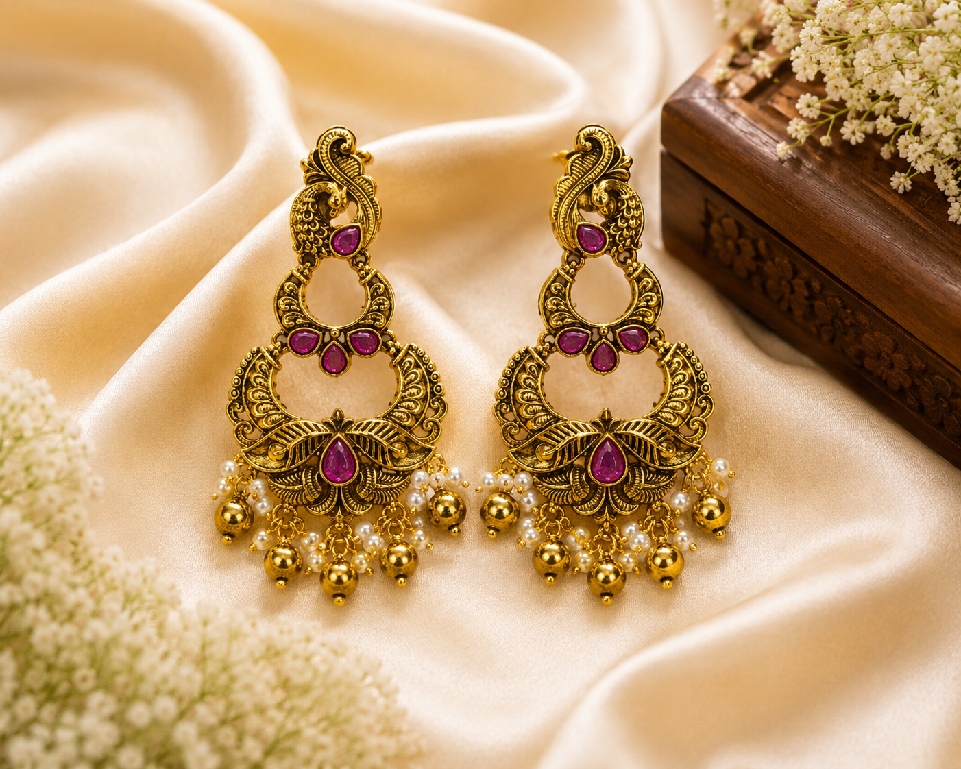 * ✨ Royal Traditional Earrings Collection