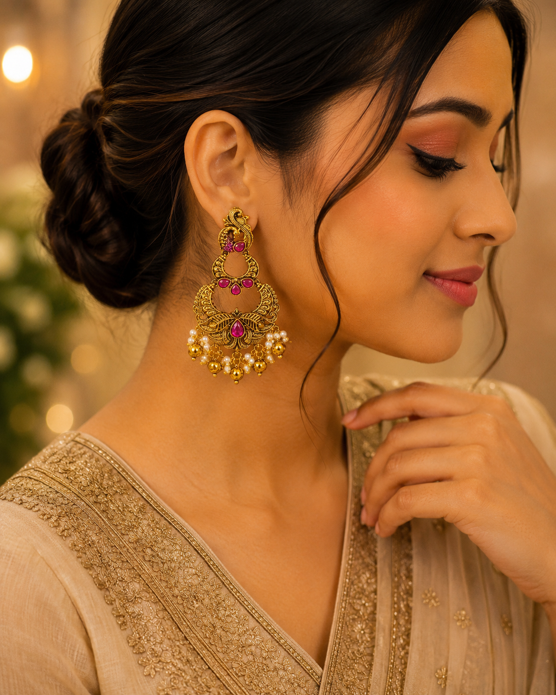 * ✨ Royal Traditional Earrings Collection