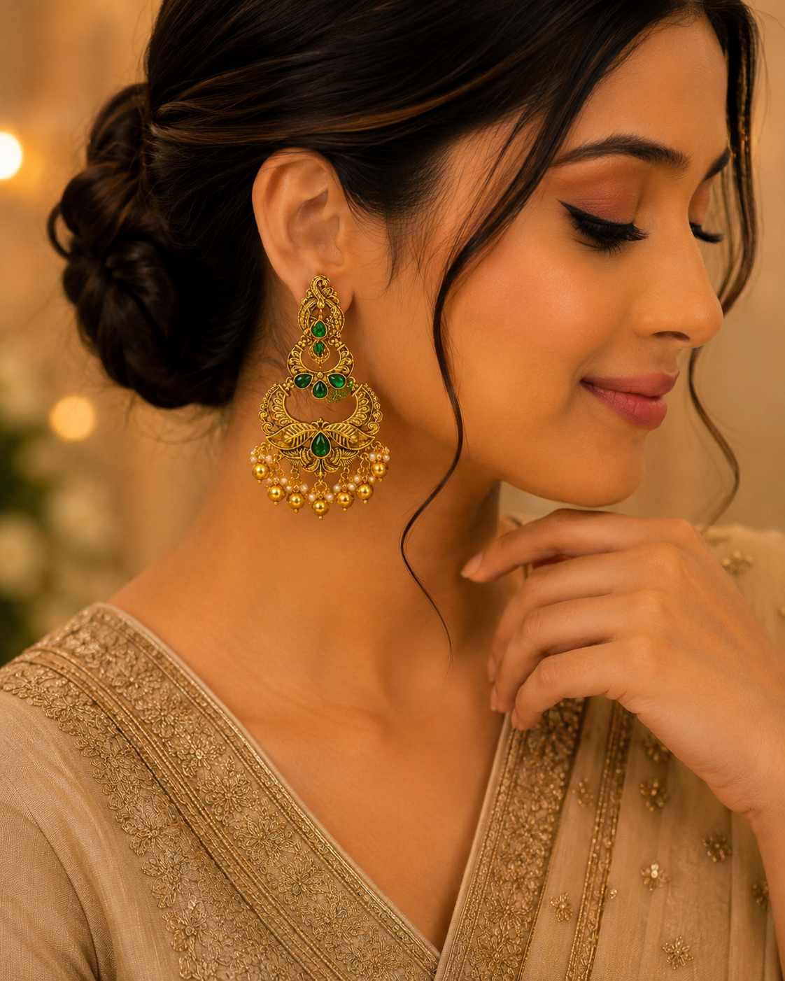 * ✨ Royal Traditional Earrings Collection