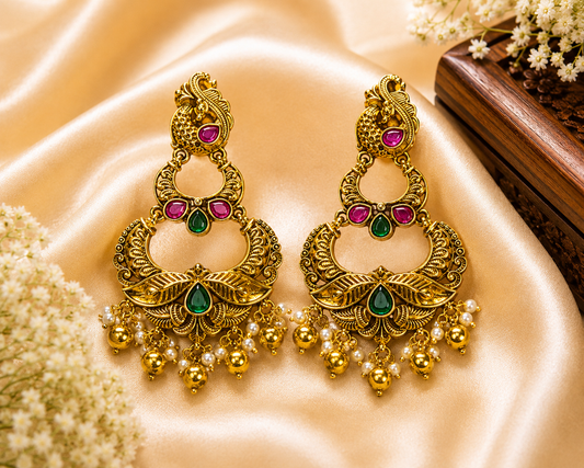 * ✨ Royal Traditional Earrings Collection