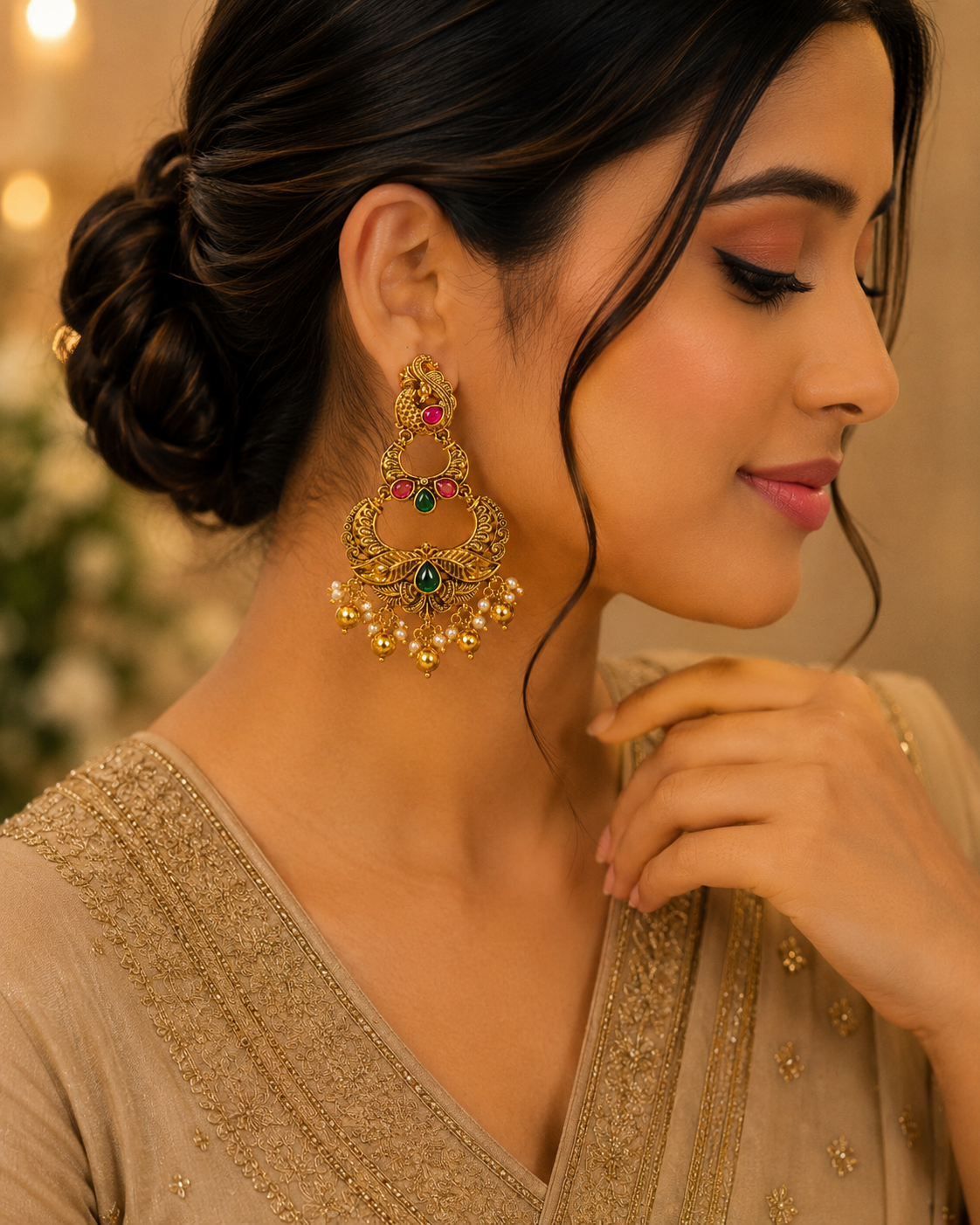 * ✨ Royal Traditional Earrings Collection