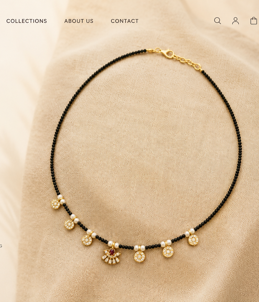 ✨ Premium Black Beads Collection
