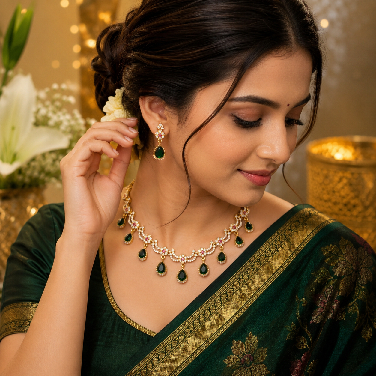 * Heritage Layered Bead Necklace💝✨