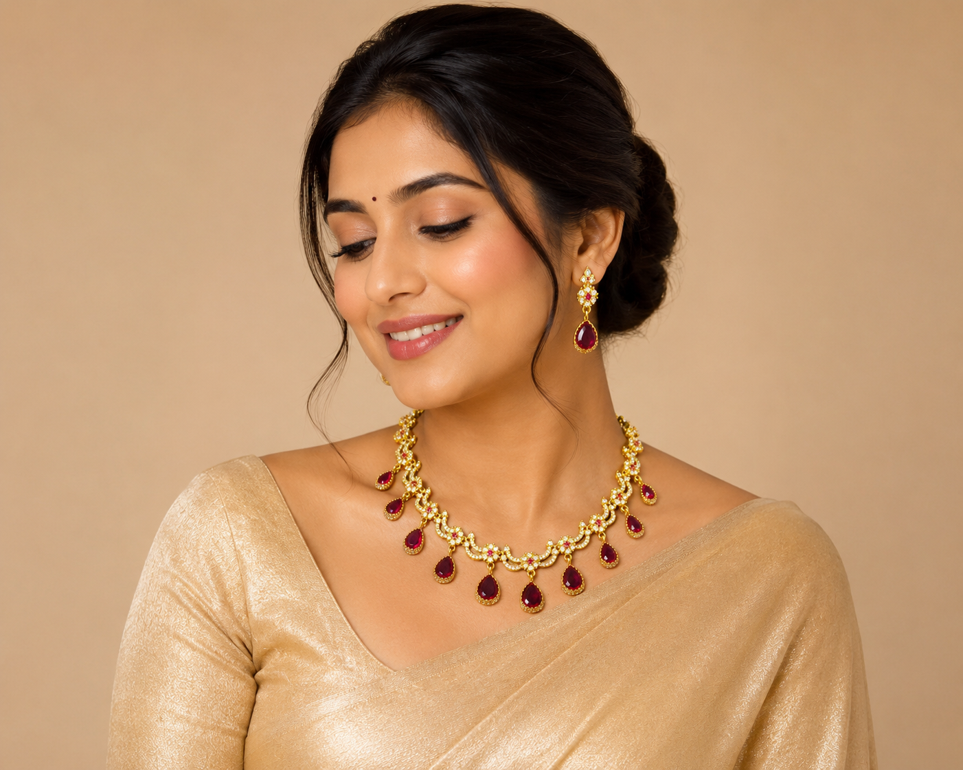 * Heritage Layered Bead Necklace💝✨